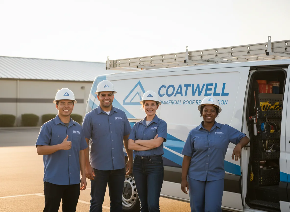 Commercial roof coating company in Hurley, WI
